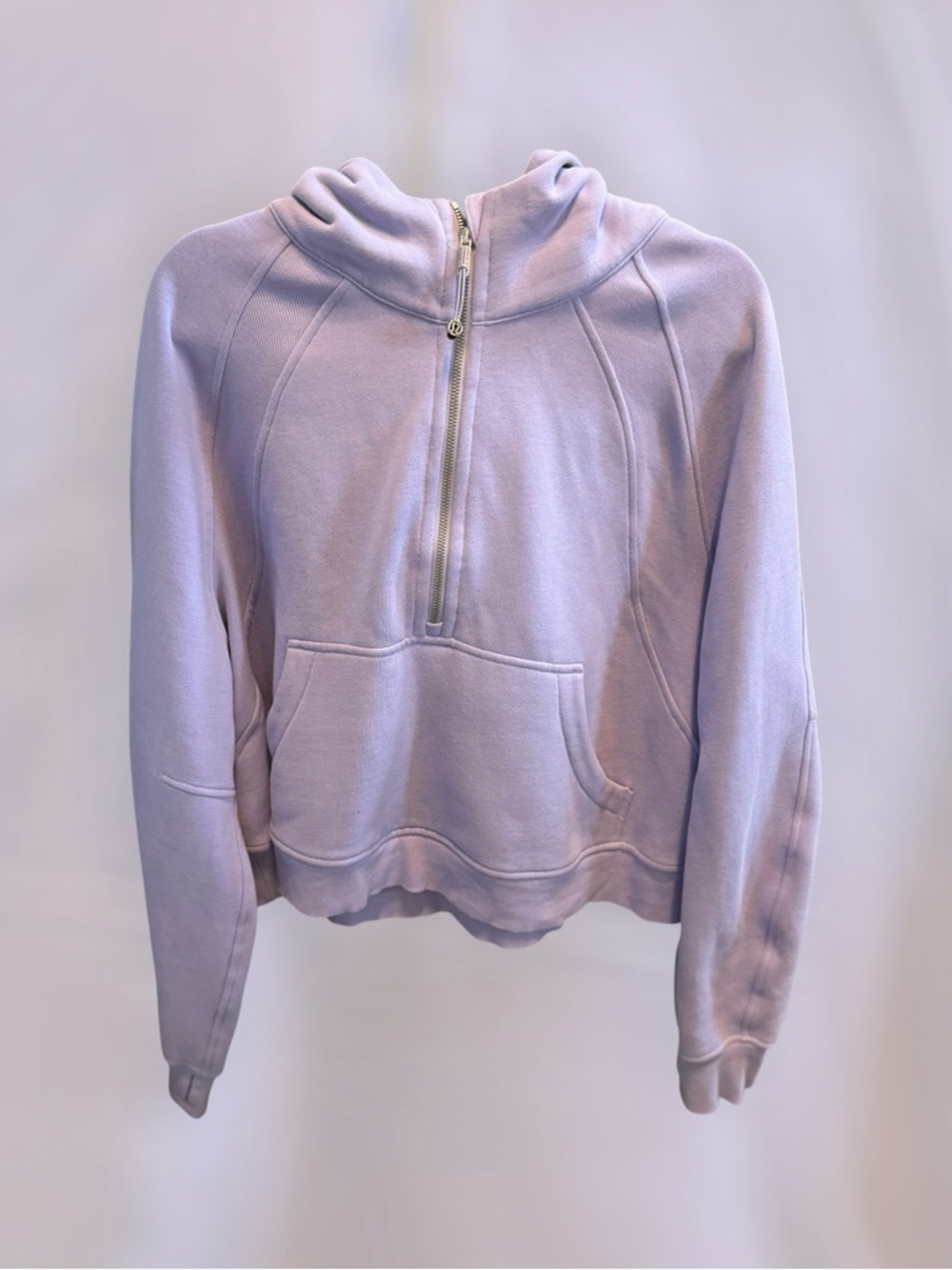 Lululemon 3/4 zip scuba